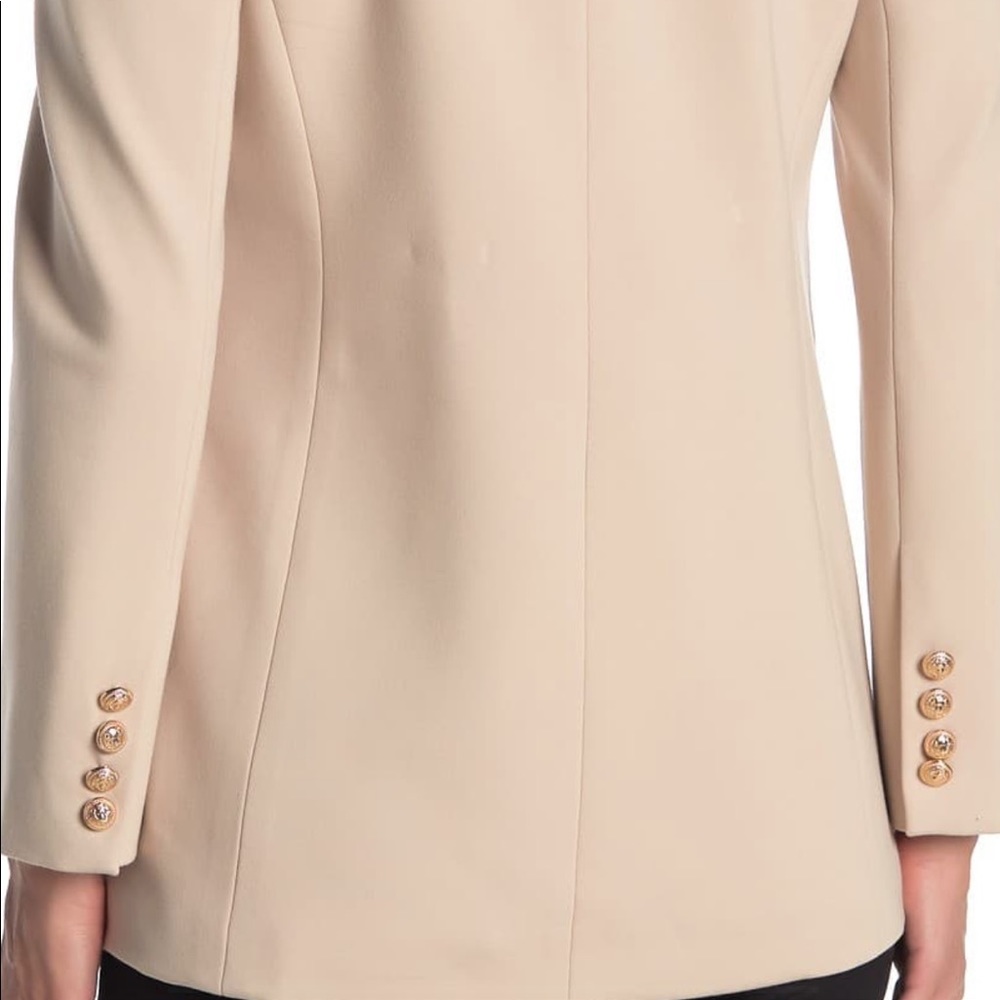 Double-Breasted Gold Button Blazer - image 4